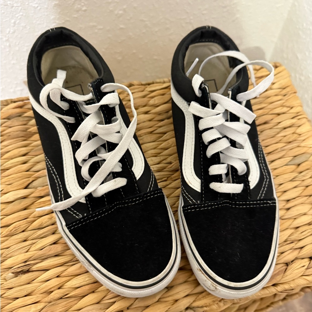 Vans Black and White Women's Sneakers